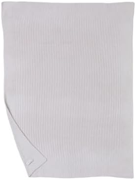 Barefoot Dreams CozyChic Lite Ribbed Blanket Almond 30x40 1
