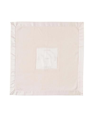 Barefoot Dreams CozyChic Satin Trim Receiving Blanket Pink