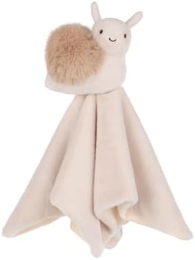Apricot Lamb Brown Lazy Snail Blanket for Babies 1
