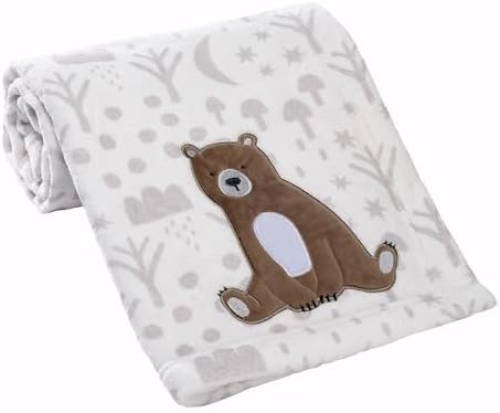 Bedtime Originals Sleepytime Bear Baby Blanket
