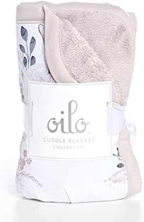Oilo Cottontail Bunny Baby Blanket 30x40 Turkish Cotton Plush Chenille