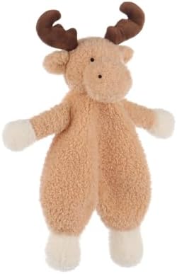 Apricot Lamb Reindeer Security Blanket 10 Inches