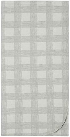 Gerber Woodland White Flannel Swaddle Blankets 5 Count