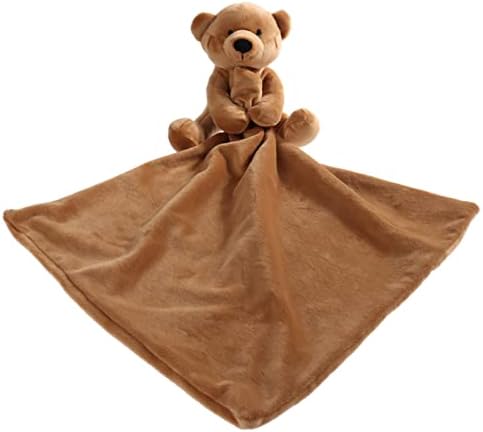 Apricot Lamb Brown Teddy Bear Bed Blanket 13 Inches