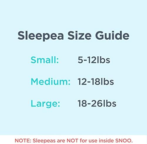 Happiest Baby SNOO Sleep Sack - Organic Cotton Swaddle for Healthy Hips