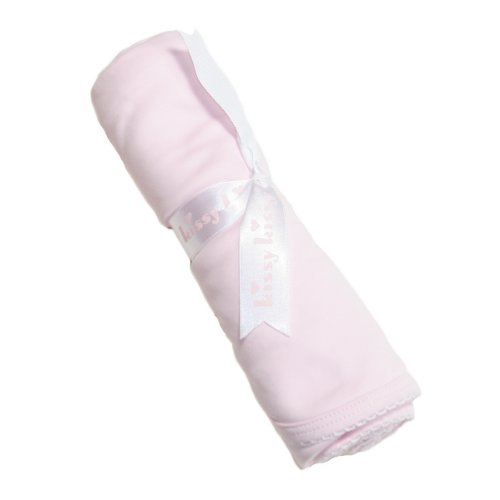Kissy Kissy Basic Blanket Pink White One Size