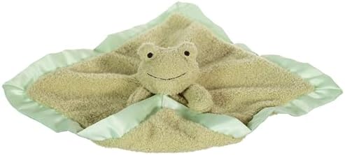 Apricot Lamb Green Frog Bed Blanket