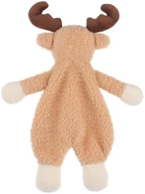 Apricot Lamb Reindeer Security Blanket 10 Inches