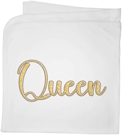 Azeeda Queen Cotton Baby Blanket with Unique Design