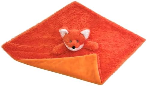Doindute Baby Orange Fox Plush Security Blanket 14 Inches