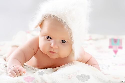 Plush Fleece Castle Clouds Baby Blanket 30x36