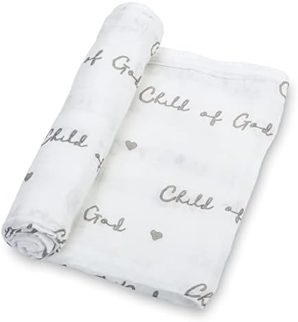 LollyBanks Child of God Swaddle Blanket 47x47 Inches