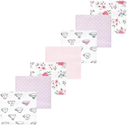 Luvable Friends Hudson Flannel Receiving Blankets 7pk