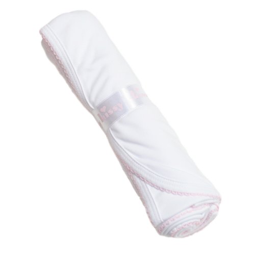 Kissy Kissy Basic Blanket White Pink One Size 1