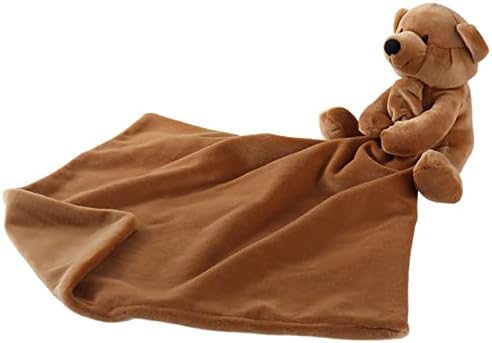 Apricot Lamb Brown Teddy Bear Bed Blanket 13 Inches