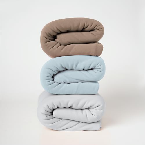 MairMore Baby Swaddle Blanket with Beanie Set Blue