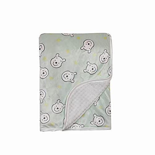 Disney Cudlie Baby Winnie The Pooh Blanket with Satin Edge 1