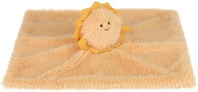 Apricot Lamb Soft Lovey Blanket for Babies 138x138 Inches 1