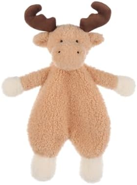 Apricot Lamb Reindeer Security Blanket 10 Inches