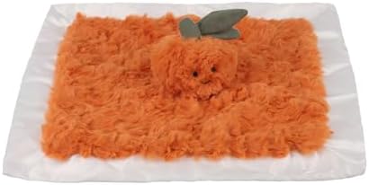 Apricot Lamb Fresh Orange Baby Lovey Security Blanket 1