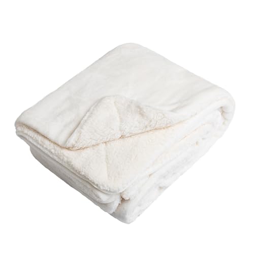 American Baby Company Heavenly Soft Chenille Sherpa Toddler Blanket
