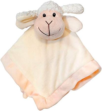 Baberoo Lamb Lovey - 12 Square Baby Security Blanket