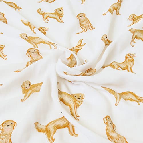 LifeTree Muslin Swaddle Blankets 47x47 Soft and Breathable