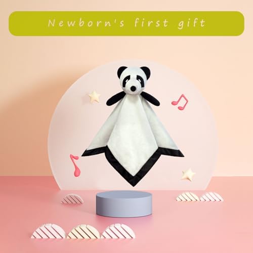 Doindute Baby Panda Snuggle Blanket 13 Inches