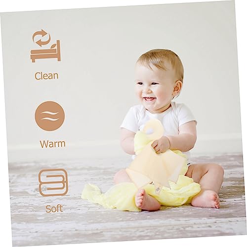 Kisangel Biting Towel Security Blanket for Newborns 1