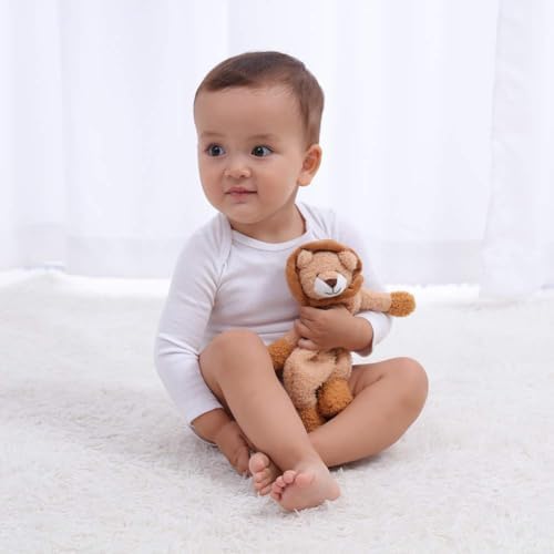 Apricot Lamb Yellow Lion Security Blanket 10 Inches