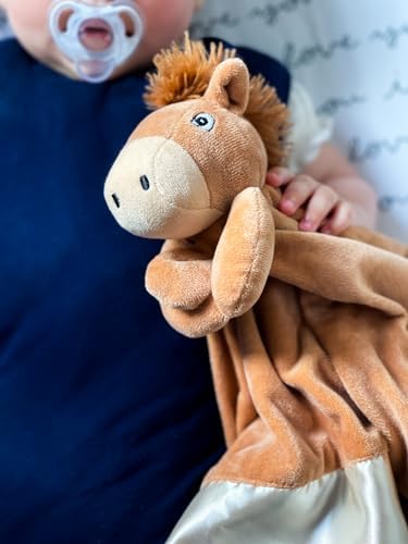Yikes Twins Horse Lovey Blanket for Baby