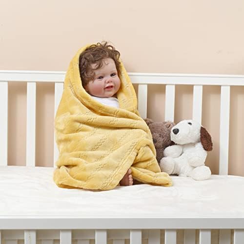 CREVENT 30X40 Soft Cozy Baby Blanket - All Season Use