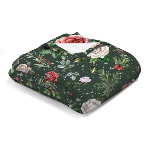 Soft Flannel Baby Blanket for Christmas Decor