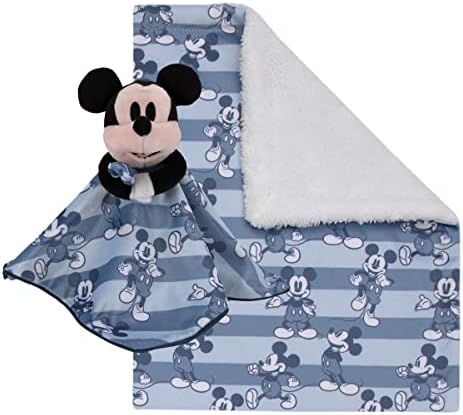 Disney Mickey Mouse Baby Blanket Set 2-Piece
