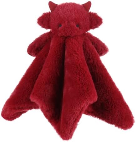 Apricot Lamb Red Dragon Baby Lovey Blanket 138 Inches
