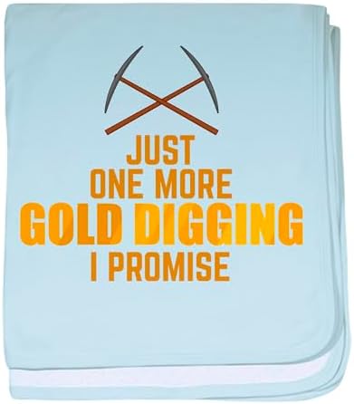 CafePress Gold Prospector Baby Blanket Ultra-Soft Newborn Swaddle