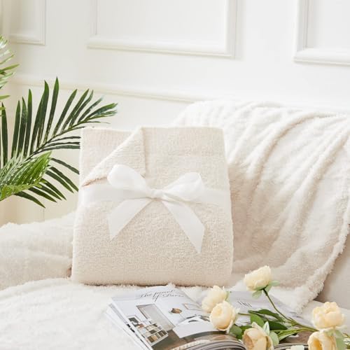 CYMULA Soft Cozy Fuzzy Swaddle Blanket for Kids 30x40 Inches
