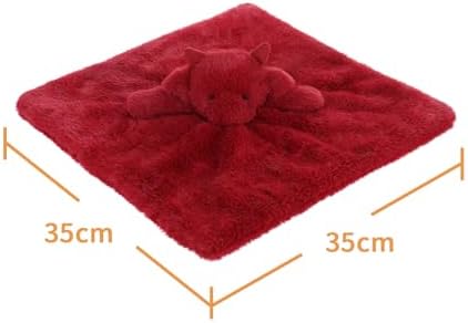 Apricot Lamb Red Dragon Baby Lovey Blanket 138 Inches