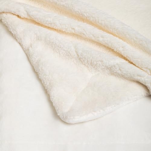 American Baby Company Heavenly Soft Chenille Sherpa Toddler Blanket