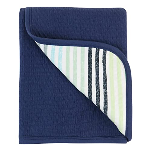 HonestBaby Organic Cotton Reversible Receiving Blanket