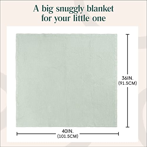 Simka Rose Waffle Cotton Swaddle Blanket for Baby