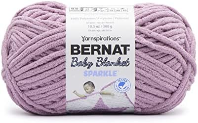 Bernat Baby Blanket Sparkle 300g Planetary Purple