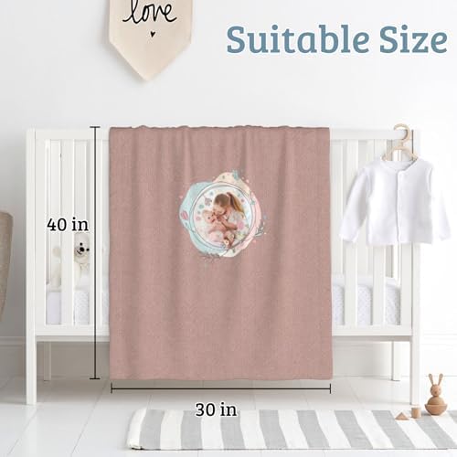 Custom Baby Blanket with Name and Photo