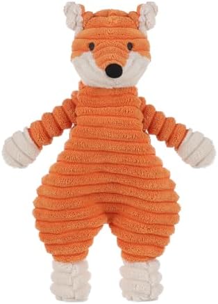 Apricot Lamb Corduroy Fox Baby Lovey Security Blanket
