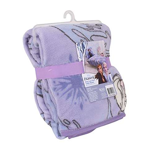 NoJo Disney Frozen 2 Elsa and Nokk Toddler Blanket 40x50