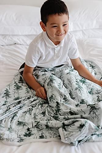 Pobi Baby Soft Neutral Blanket - Premium Cotton Magical Woods Design