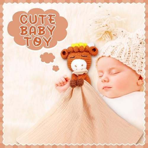 Halloscume Baby Security Blanket - 106 Inch Highland Cow Design