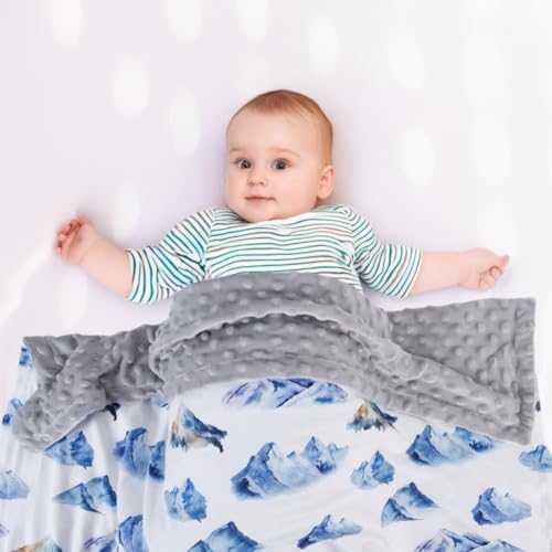 FIGEPO Baby Boy Blanket Double Layer Fuzzy
