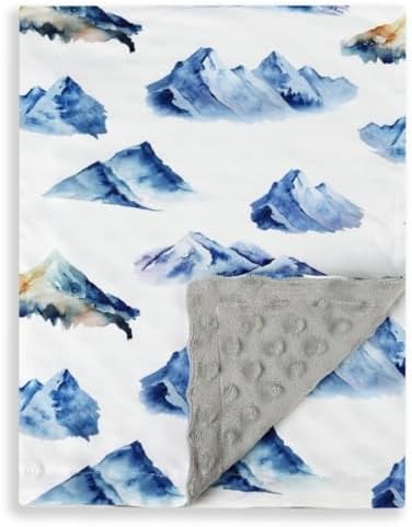 FIGEPO Baby Boy Blanket Double Layer Fuzzy
