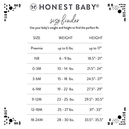 HonestBaby Organic Cotton Reversible Receiving Blanket